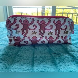 Roller Rabbit small cosmetic bag EUC